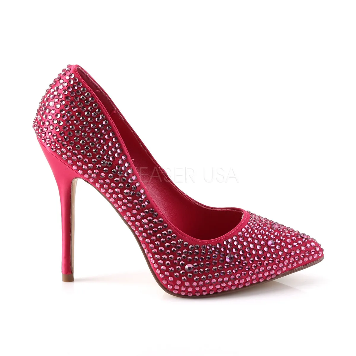 AMUSE-20RS  Hot Pink Satin