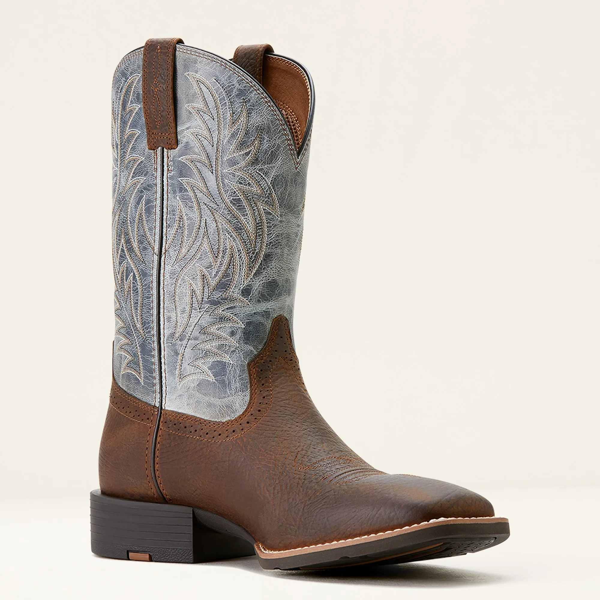 Ariat Men's Earth Brown Sport Broad Square Toe Western Boots