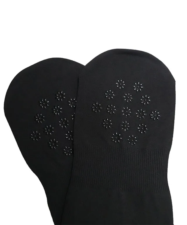 BENECIA 12 Non-Slip Knee High Stocking - Black