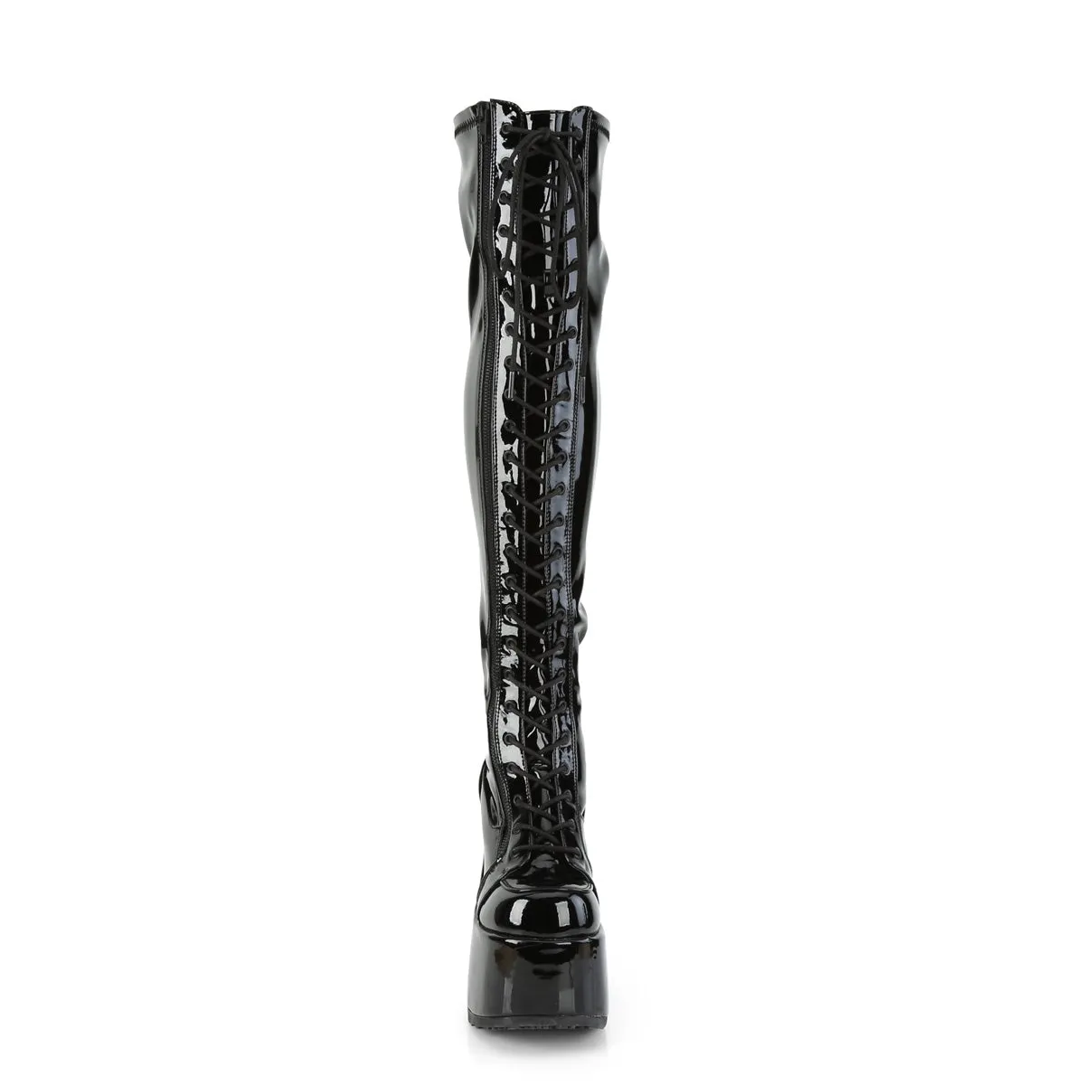 CAMEL-300  Black Stretch Patent