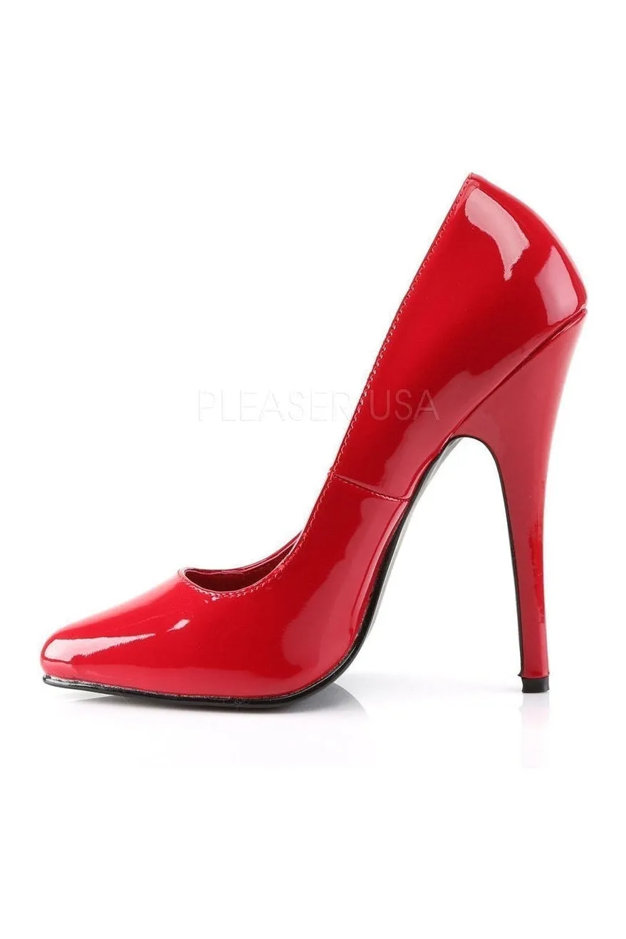 DOMINA-420 Pump  | Red Patent
