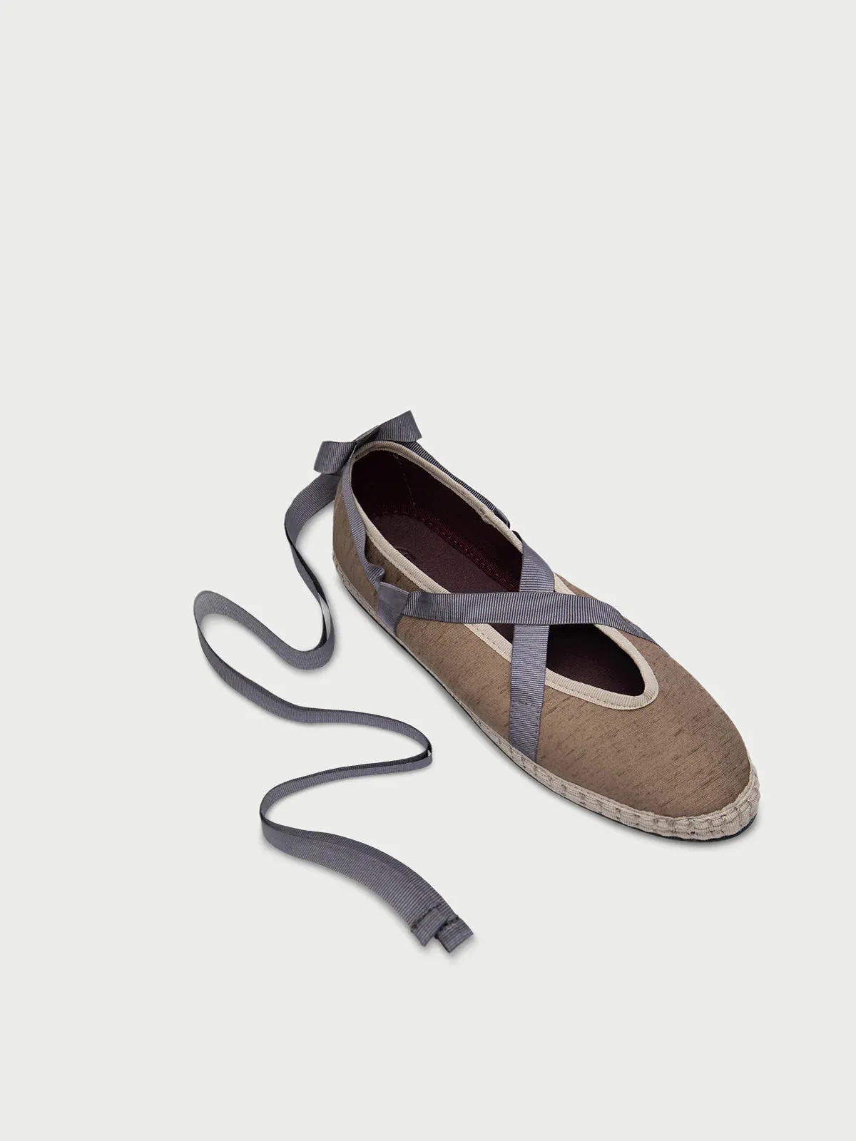 EICHIRO SILK RIBBON GREY