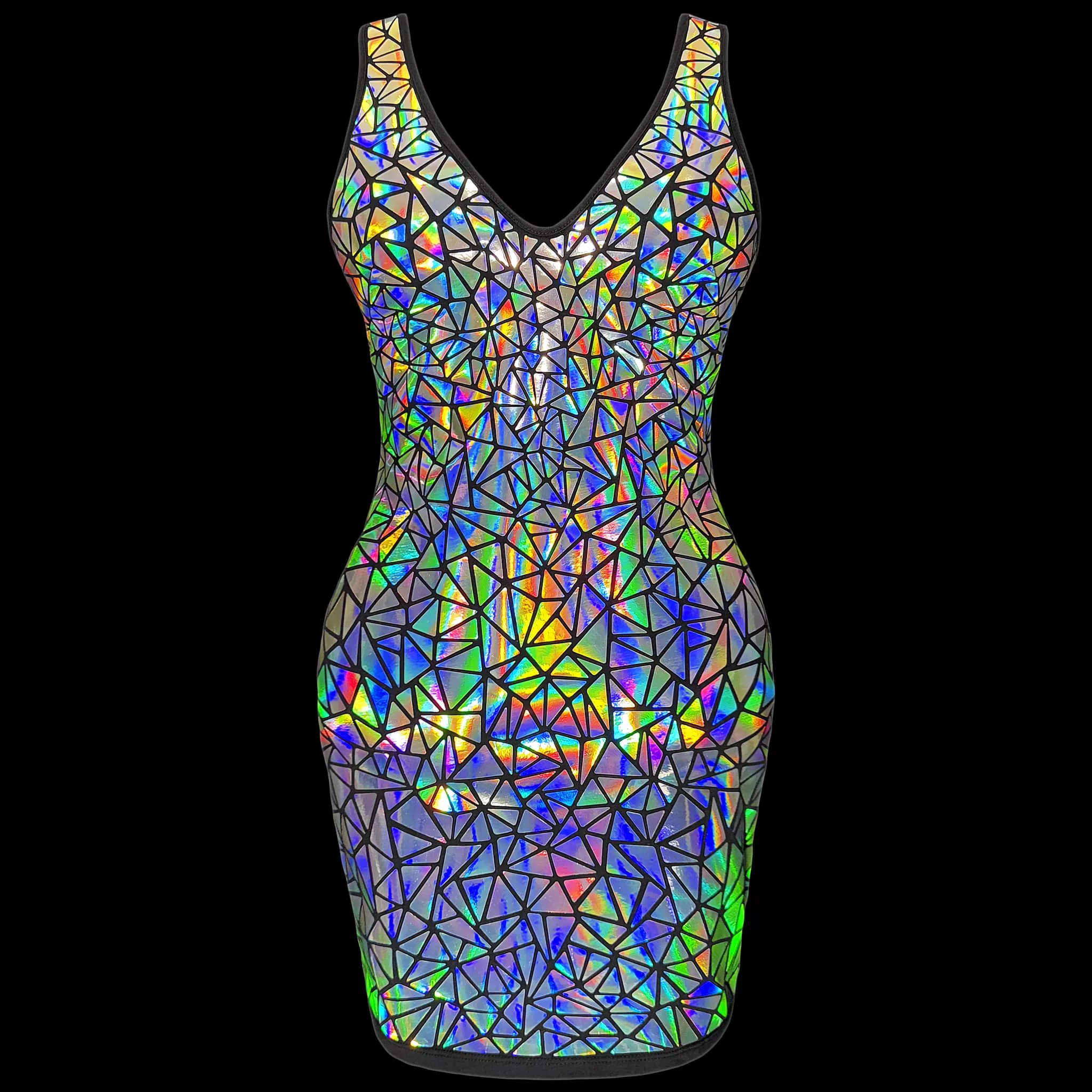 Holographic Mosaic Dress X