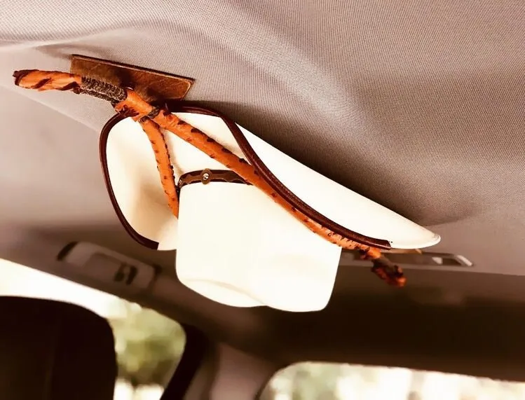 JM Ostrich Cognac Edition Cowboy Hat Rack