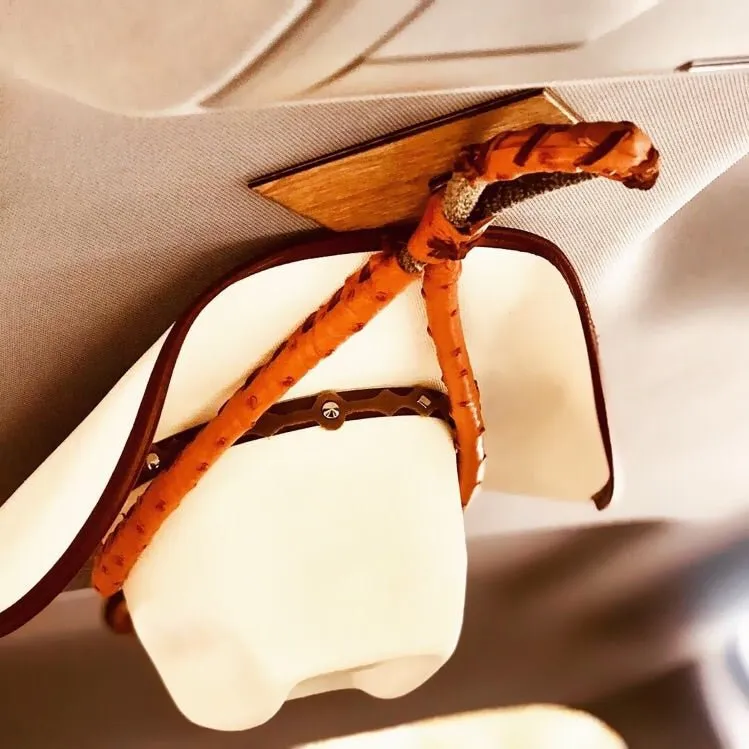 JM Ostrich Cognac Edition Cowboy Hat Rack
