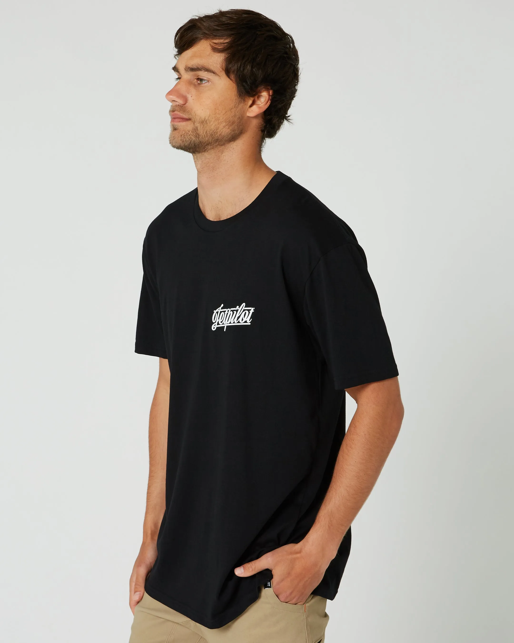 JP Friday Mens Short Sleeve Tee - Black