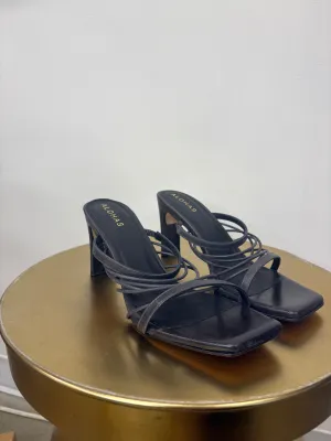 MISFIT ITEM - The Sunbeam Sandal by Alohas - Black // Size 38 (US 7-7.5)