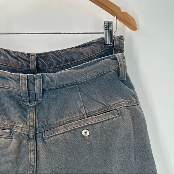 NWT Free People We The Free Nocturne Double Hem Trouser Jeans