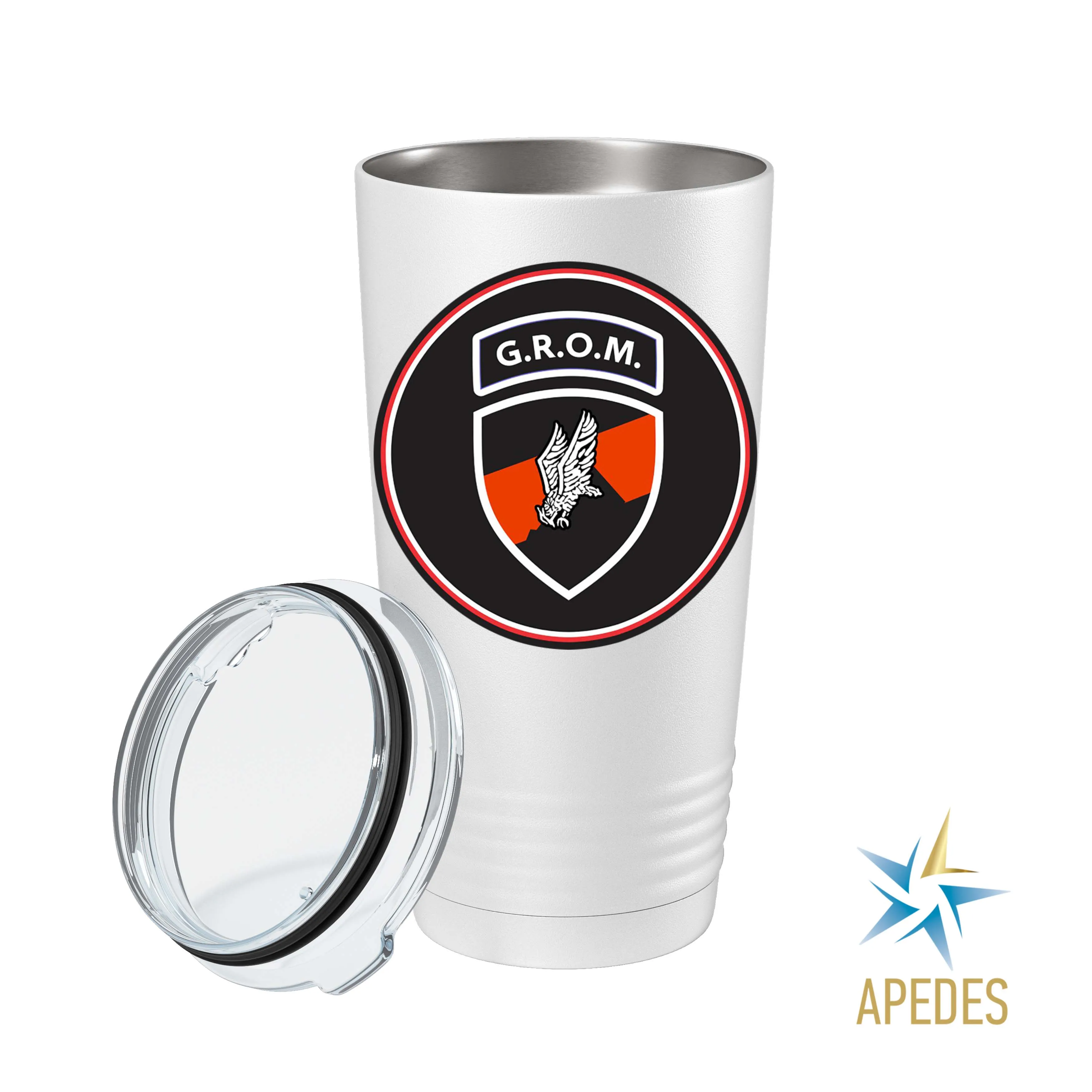 Polish Special Forces Ensign GROM Stainless Steel Tumbler 20 OZ