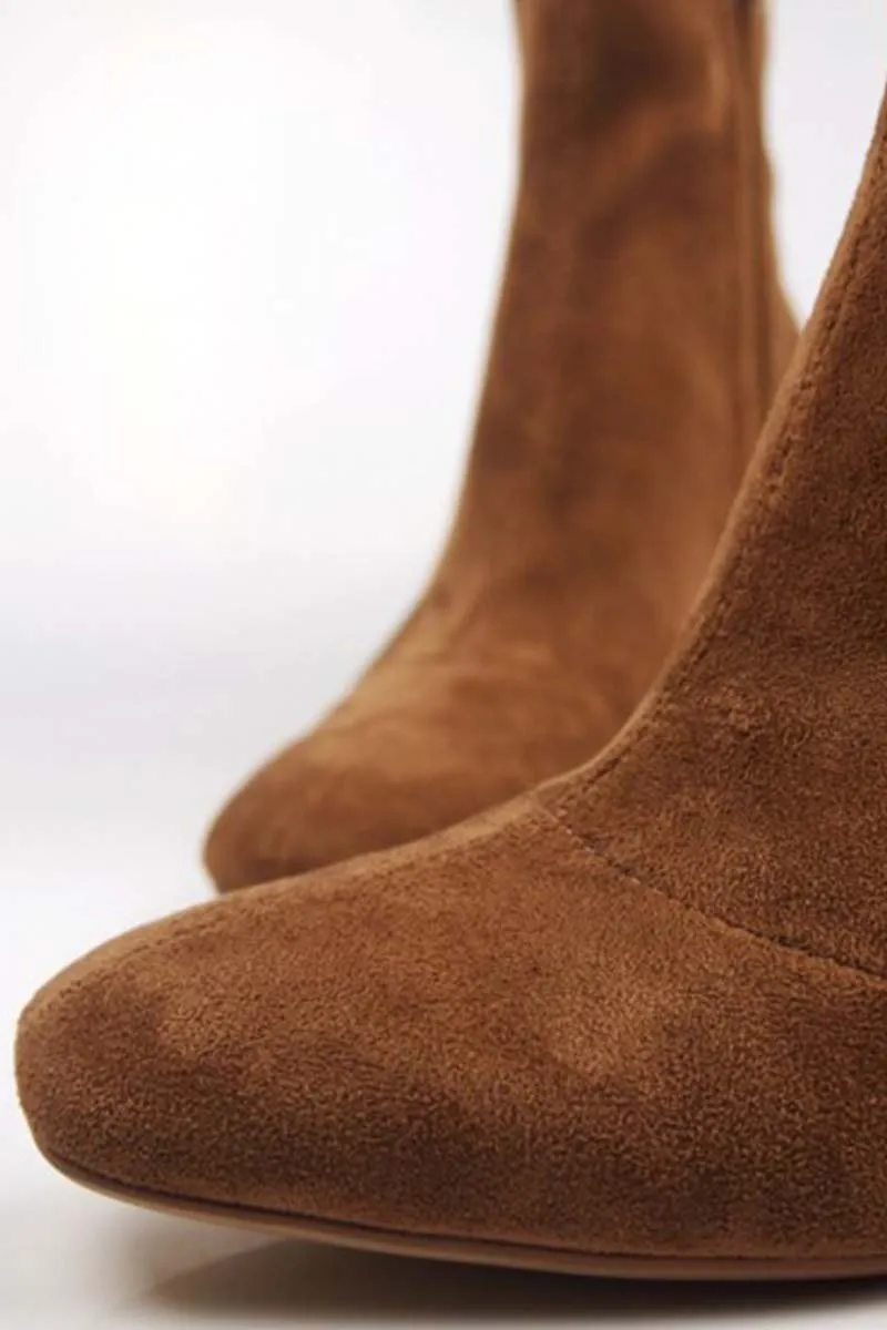 Suede Ankle Boots