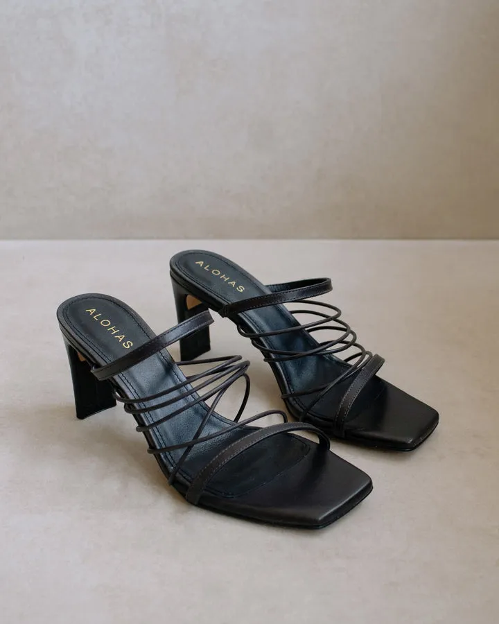 The Sunbeam Sandal by Alohas - Black