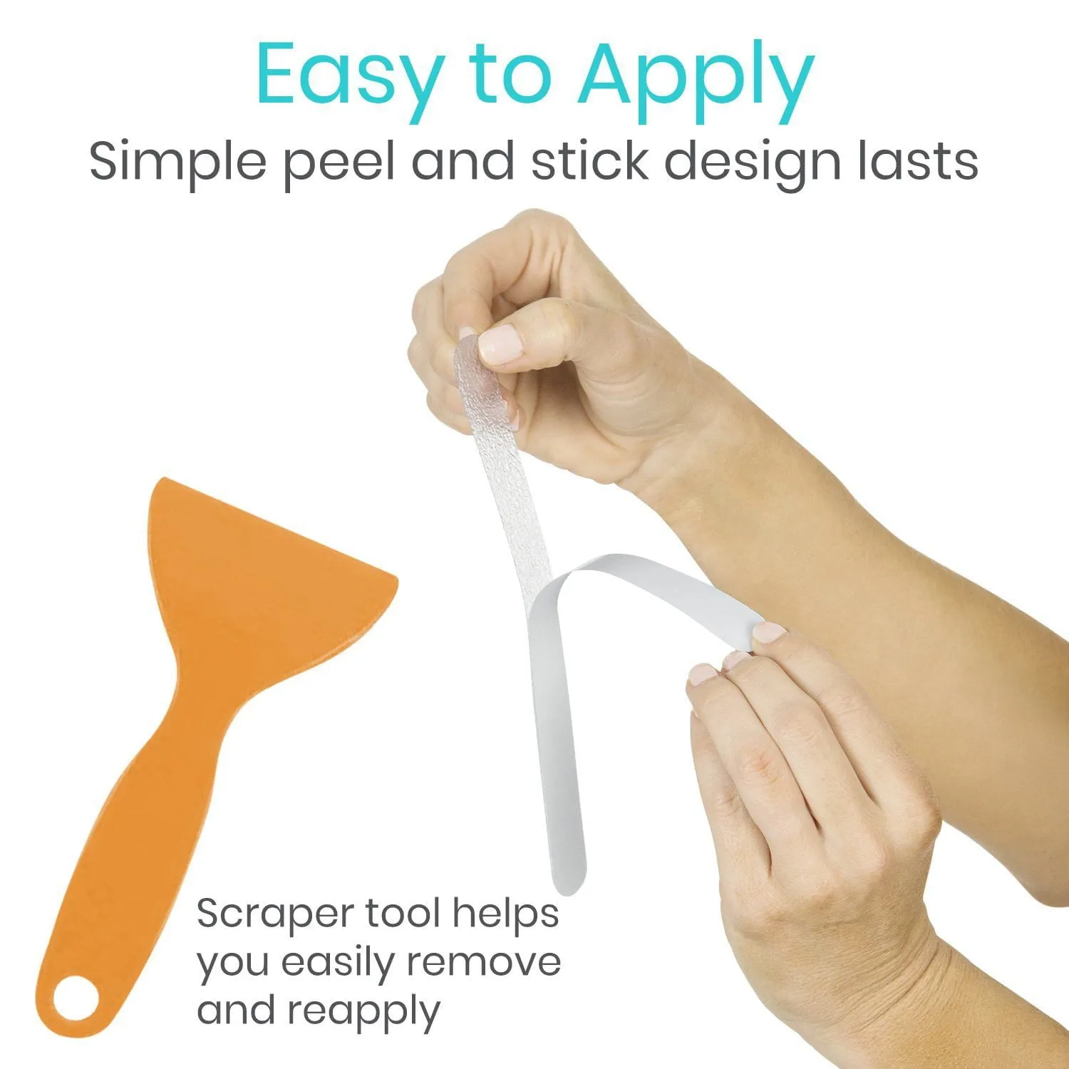 Vive Health Non-Slip Bath Strips